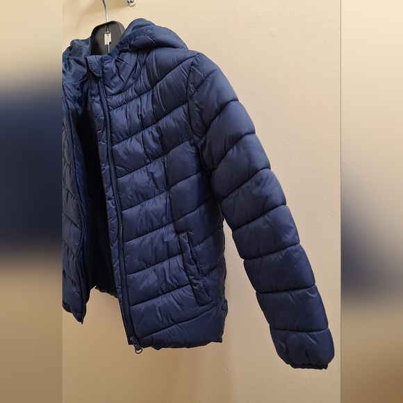 George puffy Navy Jacket, size 6 S/P - Picture 4 of 8